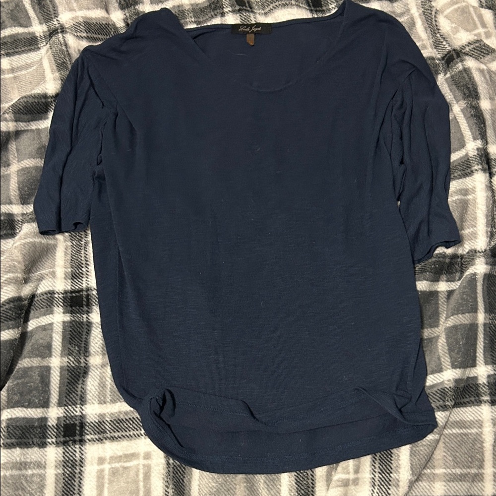 Laila Jayde Women's Deep Blue Blouse